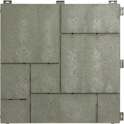 Composiet Terrastegels 30 x 30 CM - Saliegroen - Mozaïek - 6 Stuks - 0.55 m²