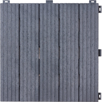 Composiet Terrastegels 30 x 30 CM - Grijs - 6 Stuks - 0.55 m²