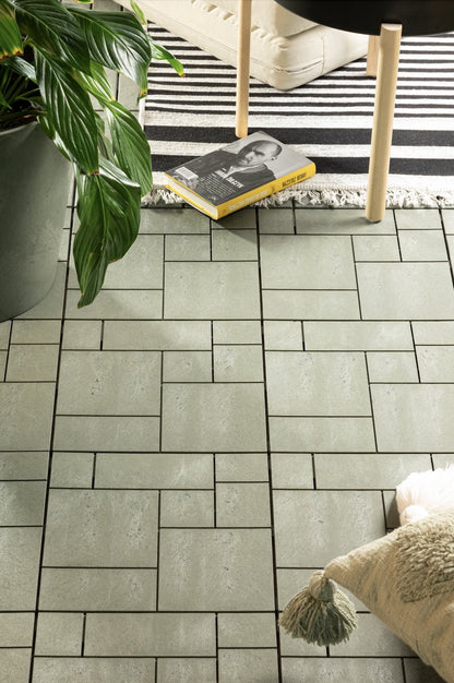 Composiet Terrastegels 30 x 30 CM - Saliegroen - Mozaïek - 6 Stuks - 0.55 m²