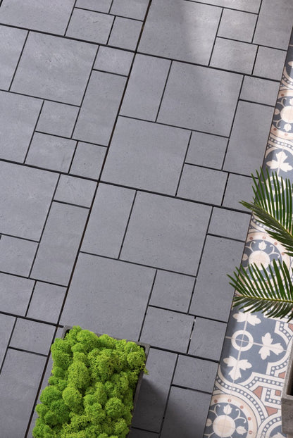 Composiet Terrastegels 30 x 30 CM - Grijs - Mozaïek - 6 Stuks - 0.55 m²