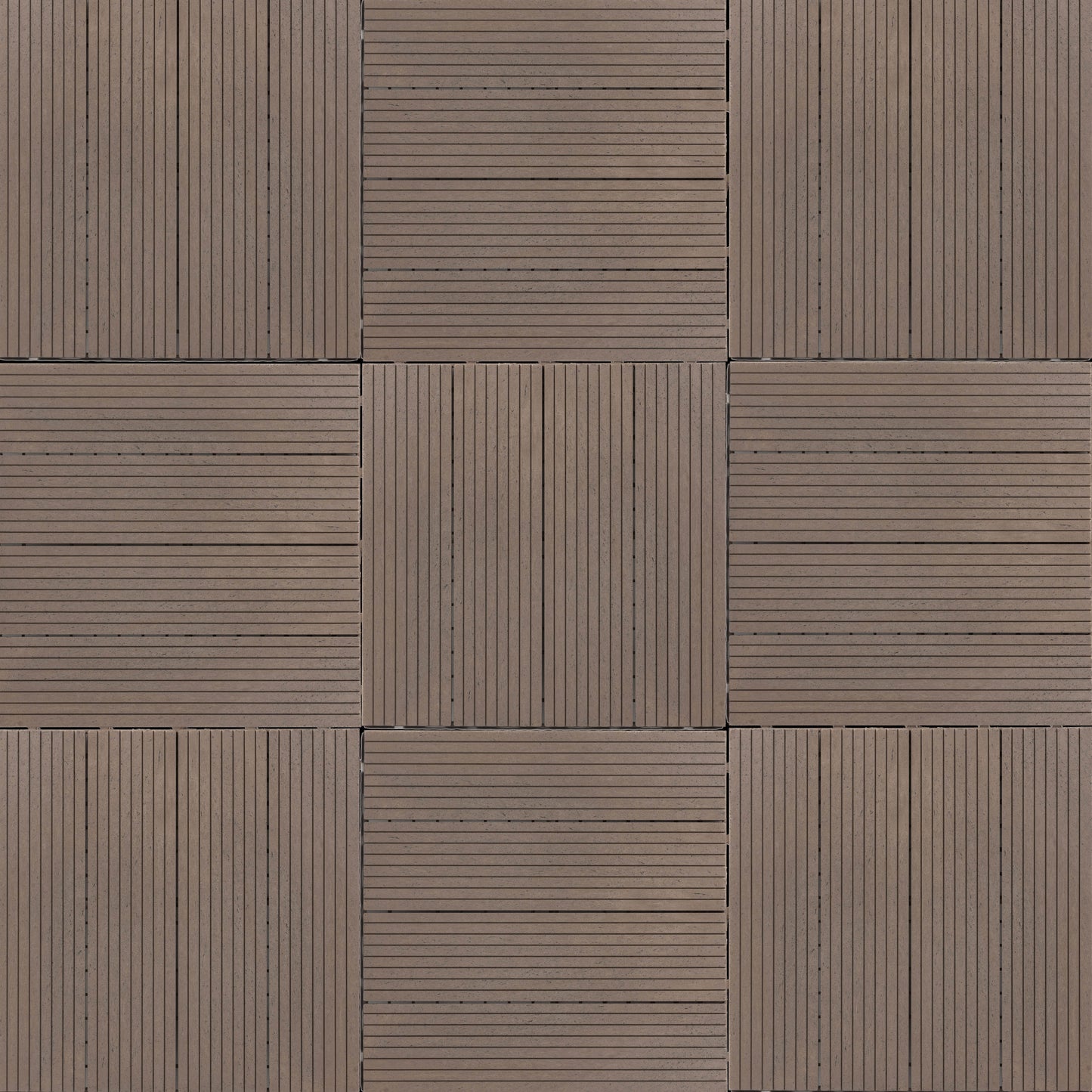 Composiet Terrastegels 45 x 45 CM- Prime Oak - 4 Stuks - 0.81 m²